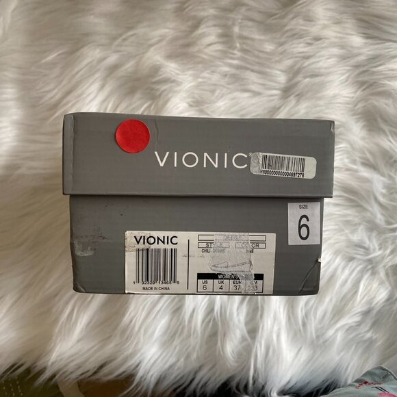 Vionic suede loafers Wine - Picture 6 of 6